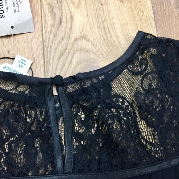 Sundance Nadine Drop Waist Lace Eyelet Midi Dress - Picture 11 of 12